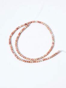 Red Network Jasper Gemstone Round Beads 4mm, 6mm, 8mm, 10mm Red Vein Jasper Gemstone Bead Natural Red Network Crystals Healing Chakra Stones For DIY Charm Beads For Jewelry Making Accessories - Red and White - View 12