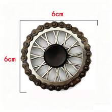 全金属齿轮无限循环链轮 高端自行车链轮 缓解焦虑成人玩具旋转器 成人EDC玩具 专注力工具 办公减压玩具 娱乐减压 - 彩色 - 查看 12