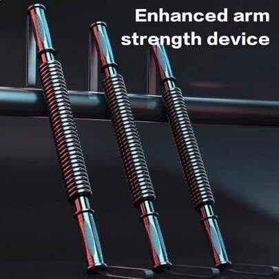 Arm Strength Training Bar, 20kg/30kg/40kg/50kg/60kg Arm Exercise Machine, Single-Arm Strength Training Bar, Double-Headed Fitness Equipment For Increasing Muscle Mass.