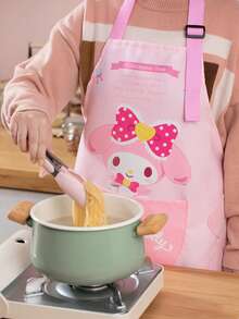 三件套三丽鸥卡通人物厨房围裙(Hello Kitty、My Melody、Kuromi、Cinnamoroll),防水、防油、防污,可调节颈带,前置口袋,内置擦手巾,耐用编织面料,轻便透气,易于清洗,适用于烹饪、烘焙、清洁、园艺、角色扮演等,是送给粉丝、女性、男性的理想礼物,适合生日、圣诞节等场合,也适合日常厨房使用。 - 彩色 - 查看 3