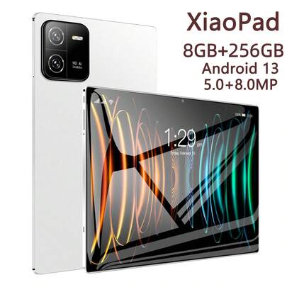XiaoPad Pad6 Plus Android Tablet / CPU A523 / 8-Core /8GB RAM+256GB ROM/ 10.1" 1280*800 Screen / 5.0MP Front Camera & 8.0MP Rear Camera / 802.11ac Wifi 2.4G&5G / 8000mah / Type-C / BT 5.0, GPS, IPS Touch Screen, (No Adapter)
