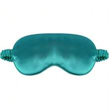 1 Pack Sleep Mask, Silk Eye Mask With Elastic Strap, Breathable Eye Mask For Sleeping,Travel, Girls, Women, Men (Pink) - 淺藍色 - 查看 9
