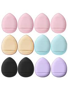 12PCS Mini Air Cushion Powder Puffs - Multicolor - View 7