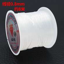 5pcs Transicolor Nylon Beading Thread (Fishing Line), Non-Elastic String For Handmade Bracelets & Necklaces – DIY Jewelry Cord. - Clear - View 13