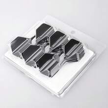 Tournament Style Aluminium Dart Stems Secure Grip & Enhanced Control - White - View 8