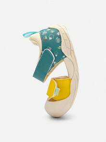 Balabala 2026 Children's Breathable Lightweight Protective Soft Bottom Summer Sandals - Yellow-green Hue - View 7
