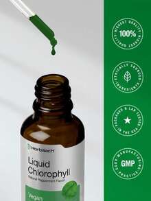 Horbäach Liquid Chlorophyll Drops | 2 Oz | Vegan, Non-GMO, And Gluten Free Formula | Natural Peppermint Flavor - 140克 - 查看 4