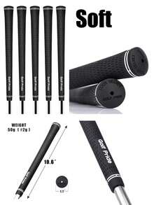 Bộ 3 bao bọc tay cầm gậy golf - Chất liệu cao su cao cấp tăng cường độ bám và khả năng chống mồ hôi - Thiết kế đen/trắng - Phù hợp với gậy gỗ, gậy sắt, gậy gạt bóng và tất cả các loại cán gậy - Cần thiết cho việc luyện tập golf, bảo dưỡng gậy, tập luyện trên sân tập, chuẩn bị cho mùa tựu trường, tay cầm gậy chất lượng cao cho các giải đấu, phụ kiện golf dành cho thanh thiếu niên. - Nhiều màu - Xem 3