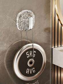 1/4pcs Gold/Silver Glacier Pattern Acrylic Adhesive Hooks, Heavy Duty Wall Mounted Hooks For Bathroom, Kitchen Towel Racks And Tool Organizers - View 8