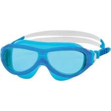 Swimming Goggles Anti-Fog & - Blue/ White/Tint Blue - View 3