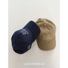 Cappellino da baseball in cotone lavato vintage, stile coppia, ricamato, cappello da sole casual e casual, adatto a uomini e donne - Ricamo di lettere - Visualizzare 9