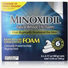 Minoxidil 5% Foam Men Hair Regrowth 6 Month Supply - 150ml - 查看 1