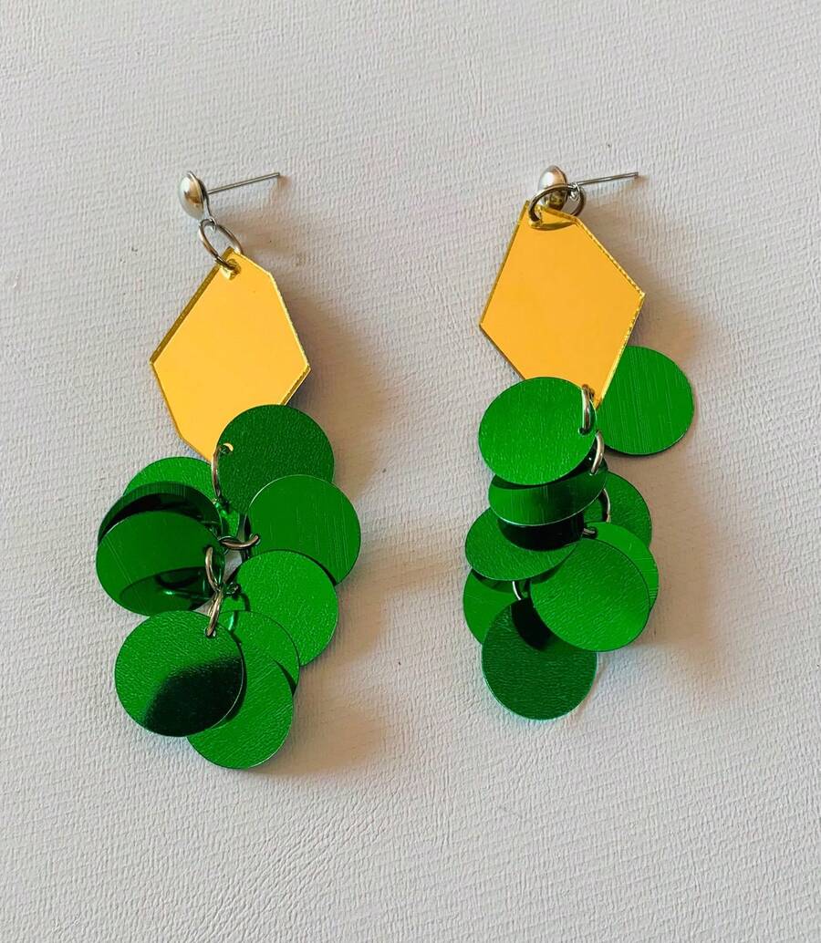 Brazil World Cup Earrings - 耳環 6 - 查看 1