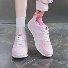 2026春秋新款轻便休闲鞋，青少年多功能跑步鞋 - 粉色 - 查看 7