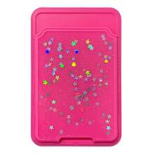 Giá đỡ thẻ điện thoại dán hình ngôi sao, 1 chiếc, làm bằng chất liệu PC, thích hợp đựng thẻ ID, thẻ tàu điện ngầm, thẻ ngân hàng. Có thể dùng để đựng séc, thẻ ID, danh thiếp. Món quà tuyệt vời cho mẹ, gia đình, bạn bè. Cũng thích hợp làm thiệp sinh nhật, quà tặng ngày lễ, quà mùa xuân, quà kỷ niệm. - Nhiều màu - Xem 13