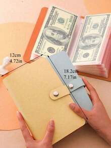 100 chiếc bìa đựng tài liệu kiểu phong bì, bìa tiết kiệm tiền, sổ tay thử thách tiết kiệm, túi đựng tài chính đa chức năng, di động, sổ lập kế hoạch quản lý ngân sách và tài chính, sổ kế toán, sổ tiết kiệm hóa đơn, quà tặng ngày lễ, quà tựu trường, quà tốt nghiệp, quà tiệc, quà thử thách, quà kỷ niệm. - Nhiều màu - Xem 4