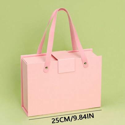 Gift For Her/Him 50pcs Pink Butterfly Ribbon Gift Box - Elegant Wedding And Party Gift Boxes, Decorative Goody Bags For Special Occasions, Wedding Gift Boxes | Romantic Gift Wrapping | Golden Embellished Design, Gift Wrapping Supplies,Christmas