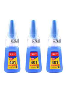 2支20克超强力假指甲胶水，柔软速干，适合美甲初学者使用 - 無色 - 查看 9