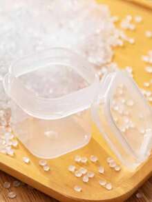 4/6pcs Food Storage Containers With Lids, 60ml Passion Fruit Lemon Divider Boxes, Fridge Fruit Tea Frozen Food Organizer Boxes, Compartment Containers - View 7