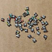 20pcs/Set Stainless Steel Versatile DIY Tooth Gems, Suitable For Men And Women Daily Wear, Exquisite Gift - Multicolor - View 4