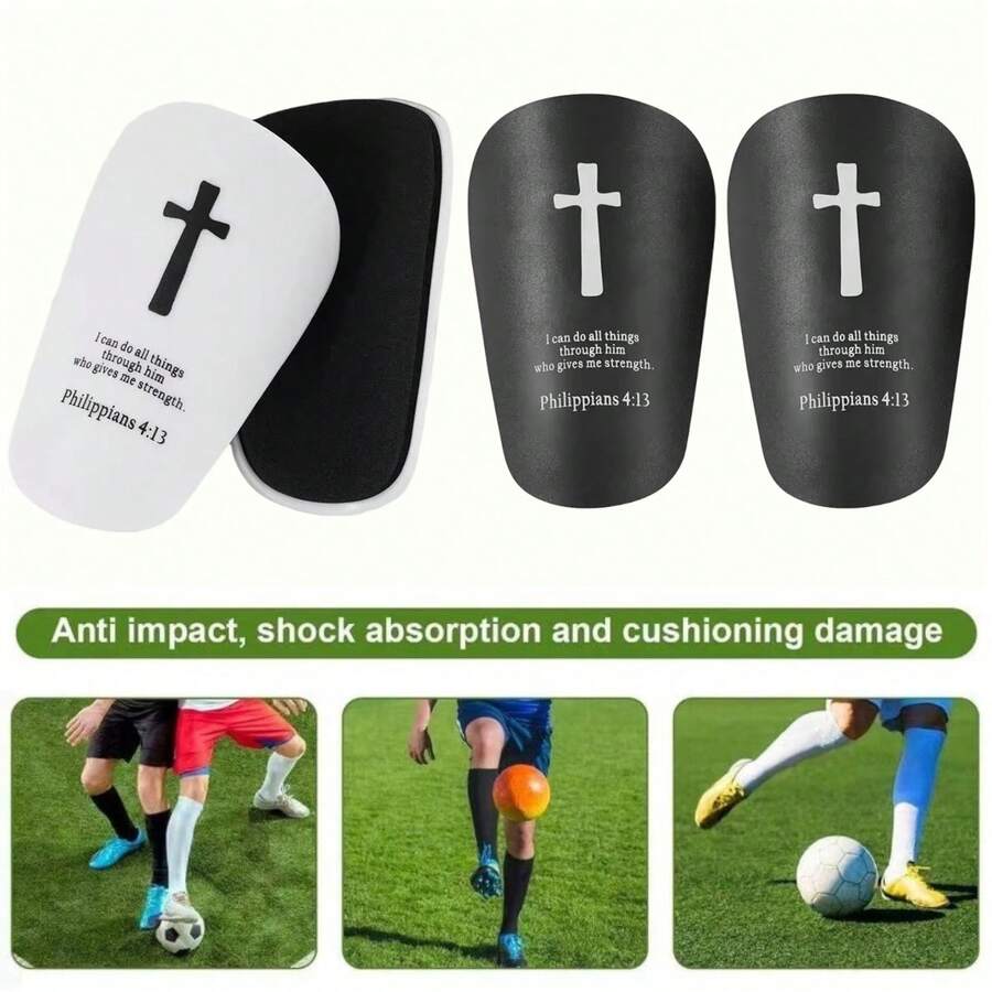 Ultra-Lightweight Soccer Shin Guards - Durable & Comfortable Unisex Knee Pads - Suitable For Soccer, Basketball And Yoga Training - Cross Series - View 1