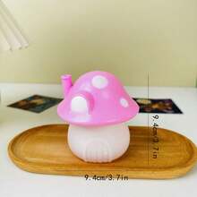 Cute Cartoon Mushroom Night Light, Soft LED Lamp, Bedroom Bedside Atmosphere Decor, Novelty Night Light, Suitable For Desk, Dorm, Bedroom, Back To School Decor, Birthday & Christmas Gift, Decor, Sleep Companion, Valentine's Day Gift - Warm white light - View 9