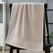 加厚加大款 100% 纯棉浴巾，酒店礼品，棉布批发，沙龙标志，跨境图案 - 黃色 - 查看 10