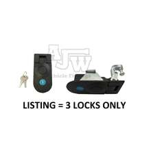 3 X Large Compression Latch / Lock Blk Locking C5 Horsebox, Locker, Trailer - Multicolor - View 6