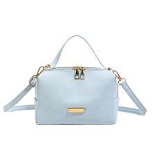 小巧轻便，简约精致，高端现代风格，时尚百搭，2026新款手提包，可斜挎或手提。 - 藍色 - 查看 13