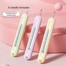 2-In-1 Seam Ripper & Thread Remover Sewing Needle Threader Threading Aid - C01 - View 4