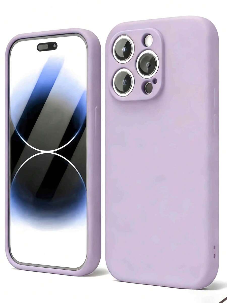 【时尚液态】纯紫色手机壳 | 极简设计 | 防震防刮 | 兼容 17、16 Pro Max、15、XR、7/8、15 Pro Max、12 Pro Max、13 Pro Max、14 Pro Max、13、14、11、12 Pro、14、XS、XR、7/8P、7/8GES2、A13 4G、A22、A21S、A52、S22 Ultra、A33 5G、10 等机型,国际版,非国内版 - 紫色 - 查看 1