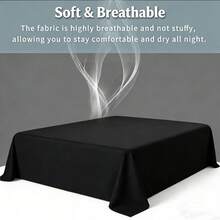 1 件柔软拉绒超细纤维床单，易于护理的床单 - 橘色 - 查看 9