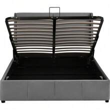 Bed Bases & Foundations - Gray + Velvet + 140cm*190cm - View 7