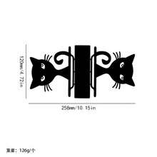 Creative Cartoon Pattern Paper Towel Holder, Acrylic Napkin Clip For Dining Table, Restaurant, Cafe, Hotel - Multicolor - View 8