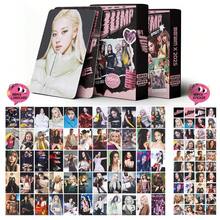 3张K-Pop BP小卡，95张韩国女团JUMP专辑卡片，JISOO、ROSE、LISA、JENNIE贴纸 - 單件 - 查看 6