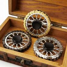 全金属齿轮无限循环链轮 高端自行车链轮 缓解焦虑成人玩具旋转器 成人EDC玩具 专注力工具 办公减压玩具 娱乐减压 - 彩色 - 查看 5