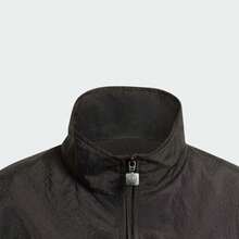 Adidas Originals Women's SANTIAGO TT Jacket Woven Hooded Jacket KC9134 - Black - View 2