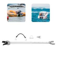 Adjustable Outboard Motor Transom Saver Aluminum Trailer Support Bracket Marine Grade Motor Support For Boat Trailering Towing - A - View 6