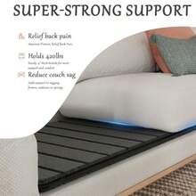 VERONLY - Tabla de soporte de cojín de sofá resistente para sofá caído sofá de 24 x 54 pulgadas tableros de madera contrachapada gruesos que añaden soportes de asiento fuertes se mantiene en su - cerdo01 - Ver 4