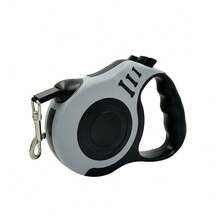 Pet Leash, Retractable Dog Leash With Bone Print, Dog Walking Lead - Multicolor - View 9