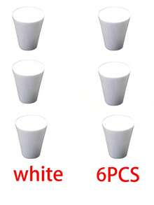 10pcs Cabinet Door Single Hole Pulls, Suitable For Cabinets, Wardrobes, Drawers, Vanities, Shoe Cabinets, Gold Round Single Hole Handles, Zinc Alloy Material, Screws Included - Gold - View 21