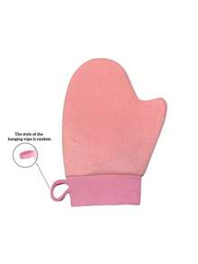 1只可重复使用的身体和面部自然晒黑手套，双面涂抹乳液晒黑手套，可水洗，背面用于自然晒黑，超柔软不留痕迹 - 随机挂绳款式 - 查看 9