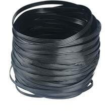 Wicker Repair Material Kit Plastic Woven Rattan Repair Material For Outdoor Garden Patio Furniture Blackrll - As Pic - View 7