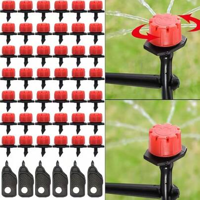 Automatic Irrigation Drip Head | Durable Leak Proof Type, Female Thread, Easy Drip Installation, Equipped With Opener, Suitable For Gardens, Greenhouses, Farms, Lawn, Indoor/Outdoor Plants - Greenhouse Growers Only