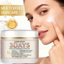 3天淡斑美白霜，蕴含烟酰胺、胶原蛋白和玻尿酸——亮肤保湿面霜，适合所有肤质（干性、油性、混合性、敏感性）——均匀肤色，深层滋润肌肤，高端护肤品 - 1pc - 查看 5