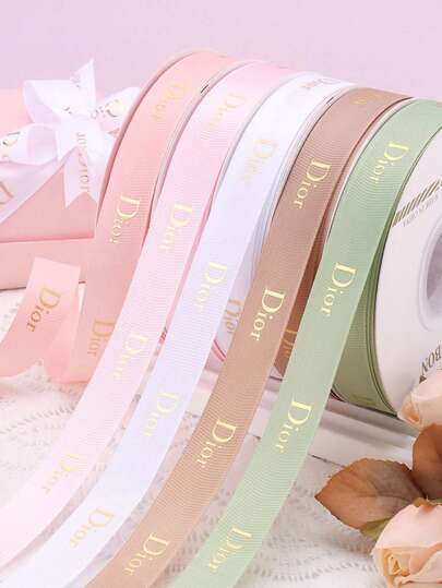 1pc Satin Gift Ribbon Roll, Stylish Decorative Ribbon For Gift Wrapping And Bow Making, Premium Bouquet Ribbon For Flower Packaging, Cake Decorating And Party Supplies, Smooth Shiny Polyester Ribbon For DIY Crafts, Hair Bows And Home Decor, Elegant Party Favor Ribbon For Wedding, Birthday, Valentine's Day
