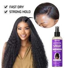 100ml Extra Hold Lace Wig Glue Spray Quick Drying Lace Melting Spray Lace Wig Glue Lace Bond Spray Long Lasting Invisible Lace Natural Lace Melting And Holding Spray - 100ml - View 5