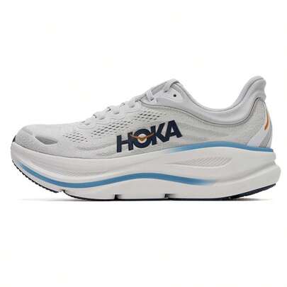 Hoka Giày thể thao nam Bondi 9 ngoài trời, nhẹ, thoải mái, thích hợp cho chạy bộ đường trường, mã sản phẩm 1162011-SSTC