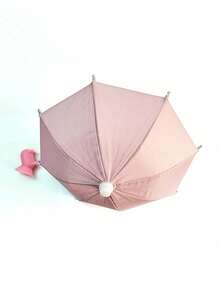 1pc Pink Silicone + Pink Piglet Accessory, Silicone Umbrella Pig Suction Cup Phone Holder - Pink - View 7