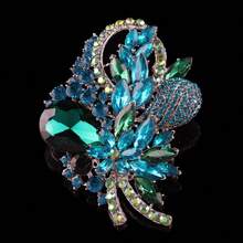Broche grande de estilo retro clásico y barroco, de lujo y vintage, para corsé, al por mayor y envío directo - Estilo 11 - Ver 12